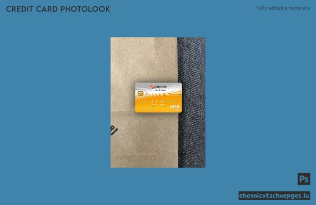 Philippinische Bank of Communications Visa Gold Card – Beispielansicht